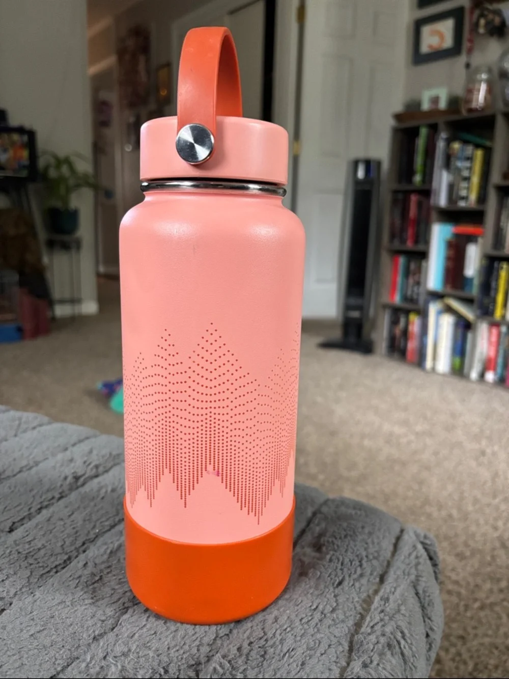 32oz Hydro Flask Alpenglow Pink  Limited Edition Wide Mouth Bottle Rare - Picture 2 of 8